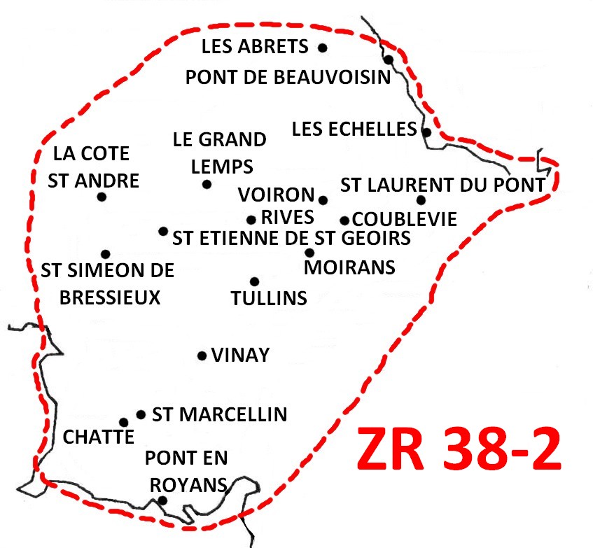 [SEUNSA GRENOBLE] Les cartes de l’académie